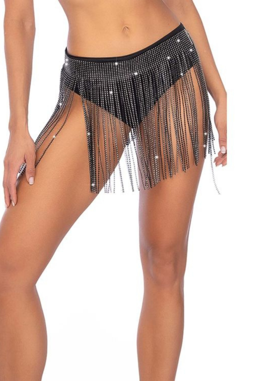 Glam Fringe Belt