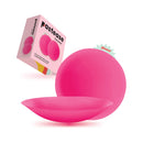 Pastease Halos Reusable Sticky Adhesive Silicone Nipple Cover Neon Pink Glow-in-the-Dark Small A-C Cup