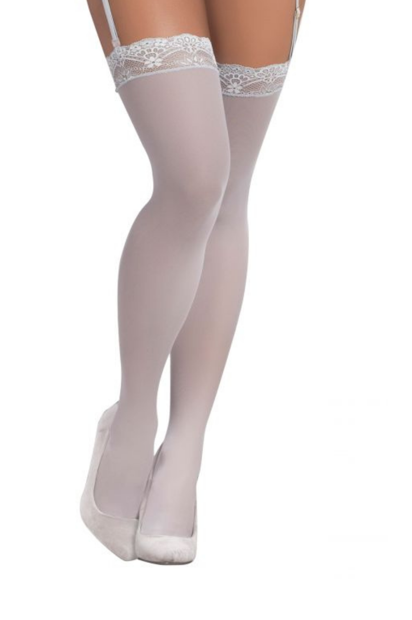 Mesh Thigh High Stockings