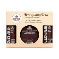 Earthly Body Hemp Seed Massage in a Box Gift Set Kashmir Musk
