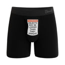 Shinesty The Rear View Size Warning Ball Hammock Pouch Underwear M