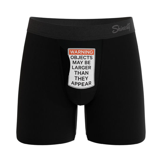 Shinesty The Rear View Size Warning Ball Hammock Pouch Underwear M