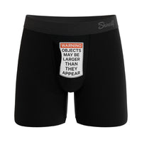 Shinesty The Rear View Size Warning Ball Hammock Pouch Underwear L