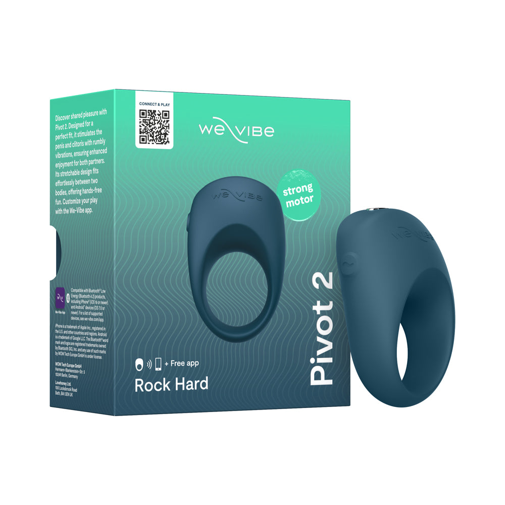 We-Vibe Pivot 2 Vibrating Couples Ring Slate