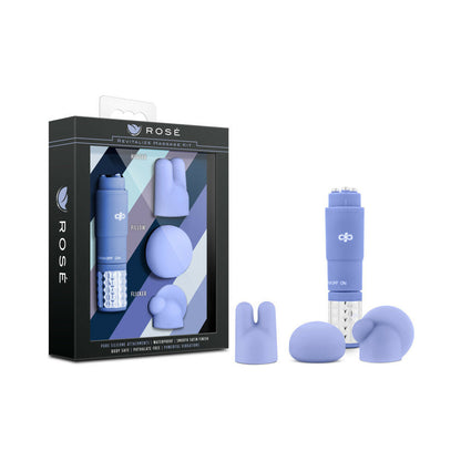 Massage Kit with Mini Vibrator & 3 Silicone Attachments