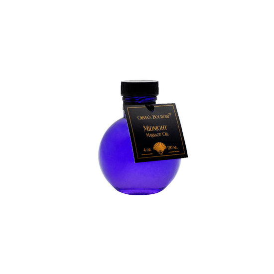 Olivia''s Boudoir Massage Oil Midnight 4 oz.