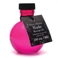 Olivia''s Boudoir CBD Massage Oil Nude Unscented 4 oz.