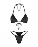 Sparkle Velvet Ring Bikini Set