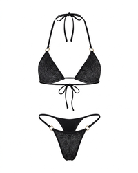 Sparkle Velvet Ring Bikini Set