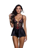 LI1182 - METALLIC ROSE - BABYDOLL