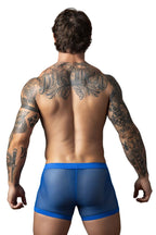 Male Power 152-11C Fishnet 2 Pouch Short Color Royal