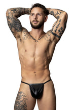 Male Power 450-301 Liquid Onyx 2.0 G-String Color Black