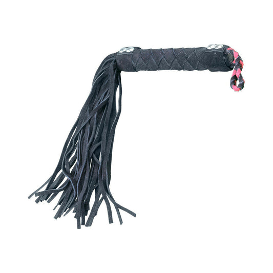 Leather Flogger Black