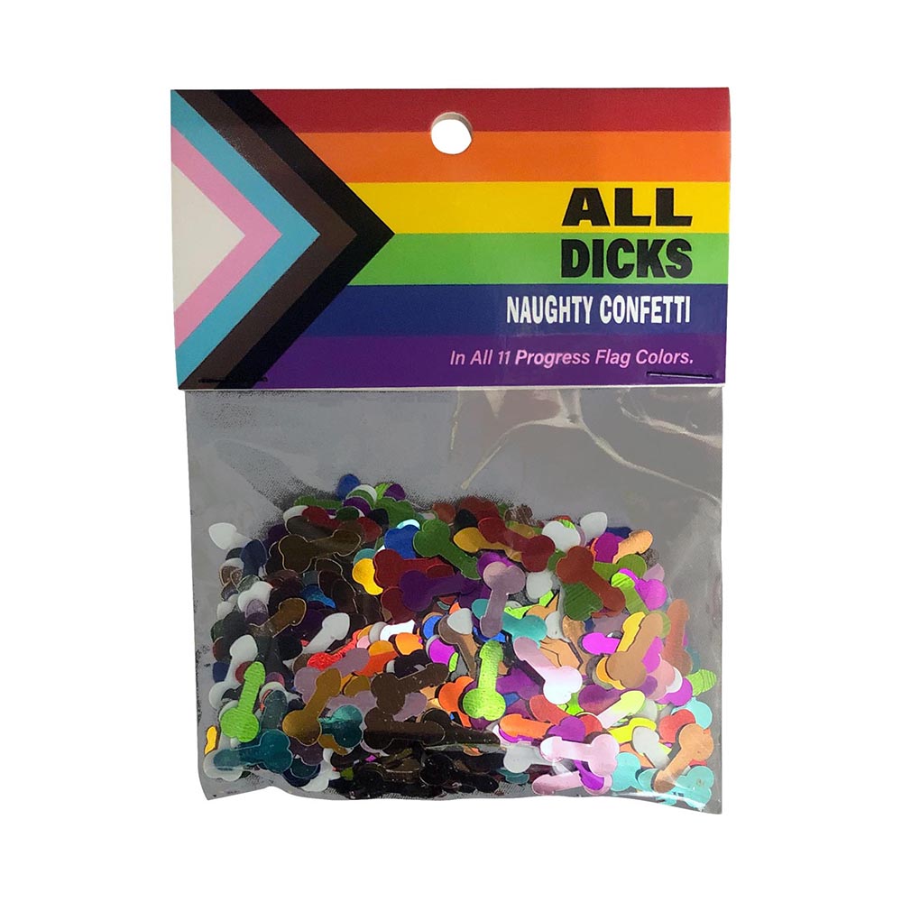 Dicks Naughty Confetti Pride