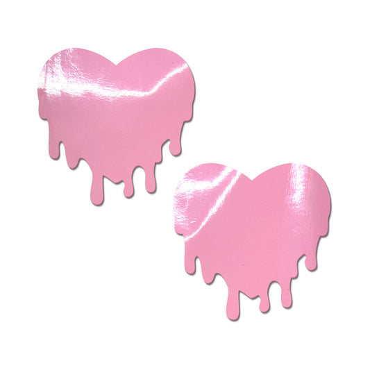 Baby Pink Melty Heart Nipple Pasties