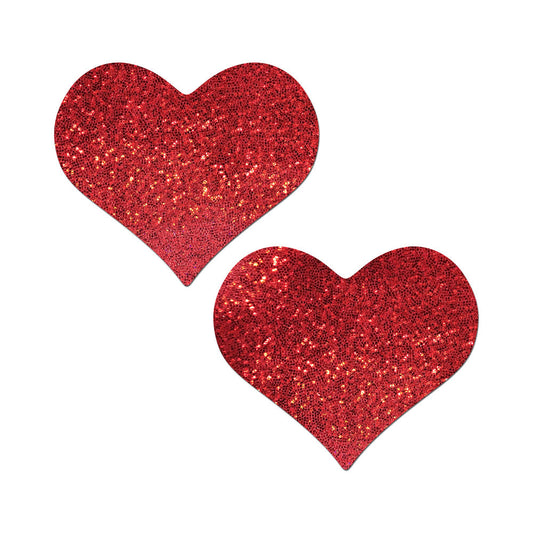 Heart Glitter Red Full Support Tape