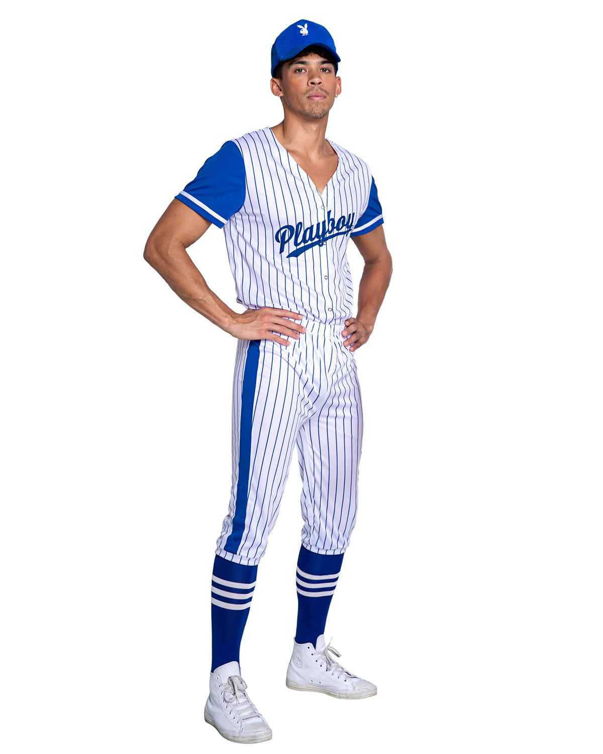 White/Blue / S