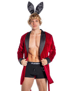 PBLI167 - Playboy Mens Smoke Lounge Robe
