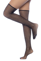 Diamond Fishnet Thigh High Stockings