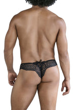 Lace-Mesh Thongs