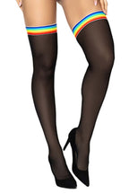 Mesh Thigh Highs