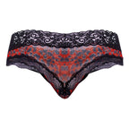 Mesh-Lace Thongs