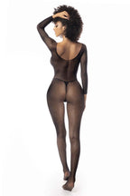Long Sleeved Fishnet Bodystocking
