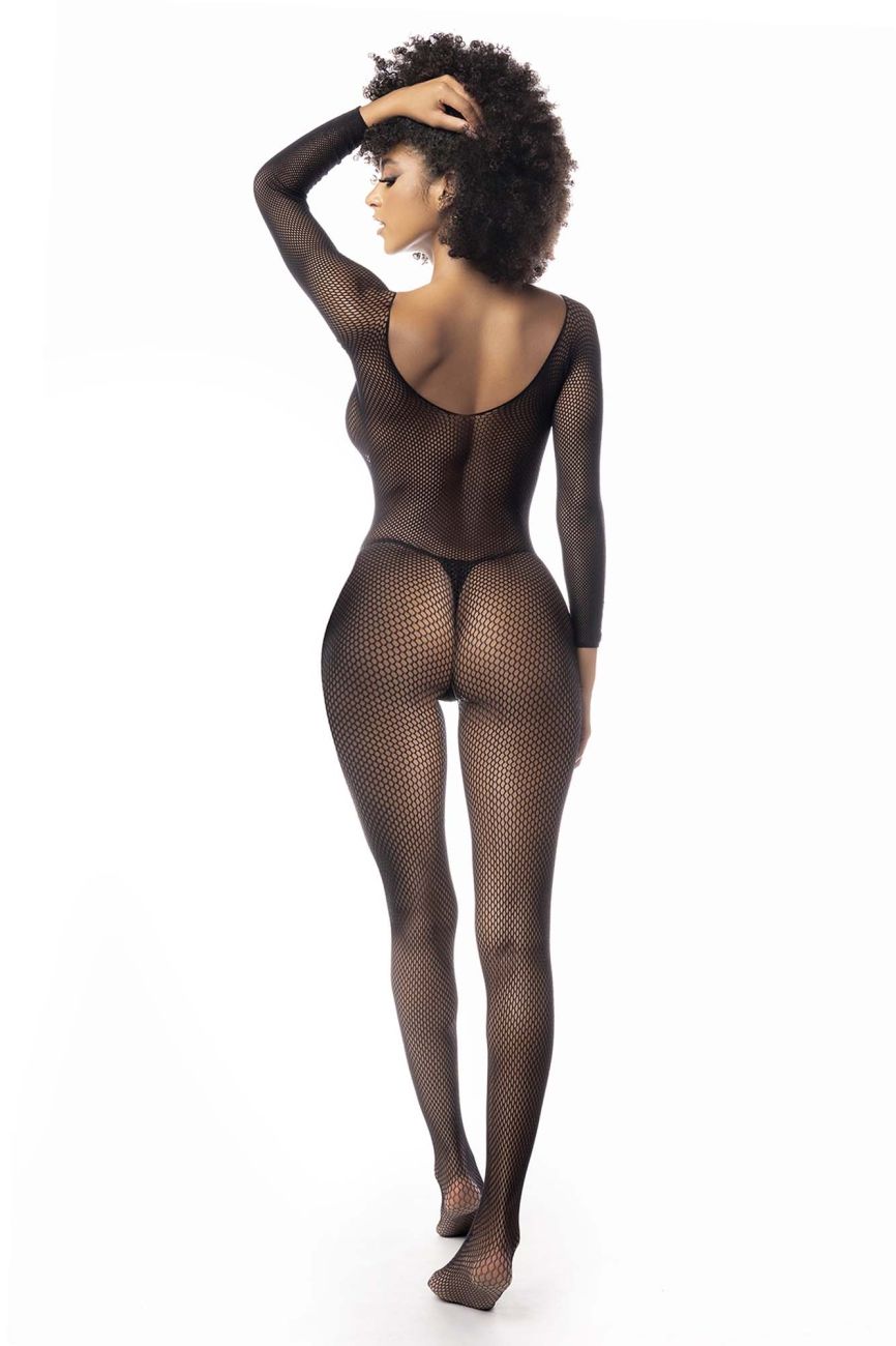 Long Sleeved Fishnet Bodystocking
