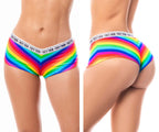 Rainbow Cheeky Short