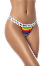 Rainbow Thong