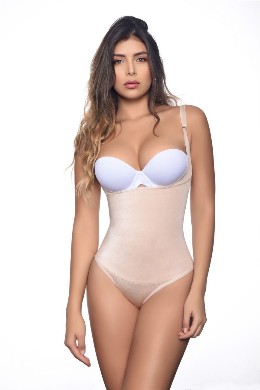 Evonne Underbust Bodysuit in Bikini