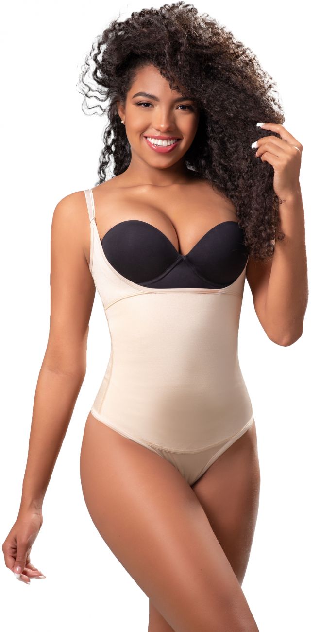 Evonne Underbust Bodysuit in Thong