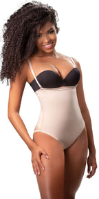 Nadine Strapless Bodysuit in Bikini