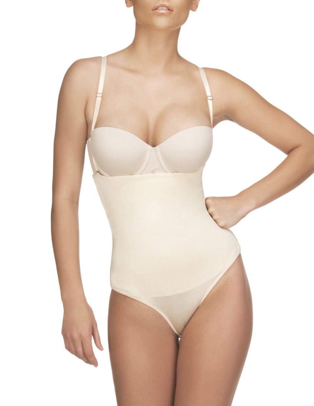 Nadine Strapless Bodysuit in Bikini