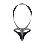 S-naked Shoulder Sling Harness Thong