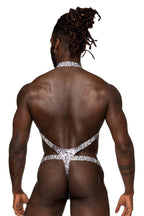 S-naked Shoulder Sling Harness Thong