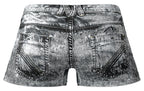 Dirty Denim Mini Short